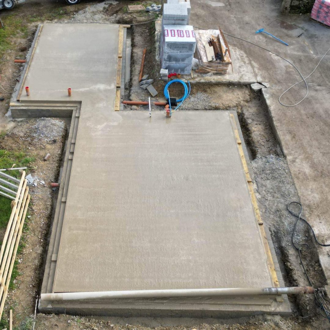 concrete base